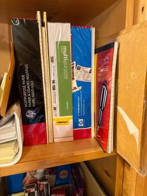 Sale Photo Thumbnail #192: Dreams of copy paper, envelopes, file folders, pen, staples, and much more