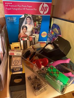 Sale Photo Thumbnail #195: Dreams of copy paper, envelopes, file folders, pen, staples, and much more