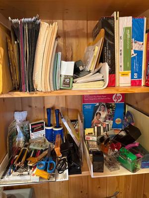 Sale Photo Thumbnail #191: Dreams of copy paper, envelopes, file folders, pen, staples, and much more