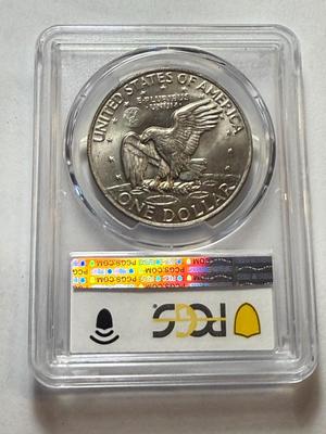 PCGS CERTIFIED 1972 MS64 TYPE-3 EISENHOWER DOLLAR COIN AS PICTURED.