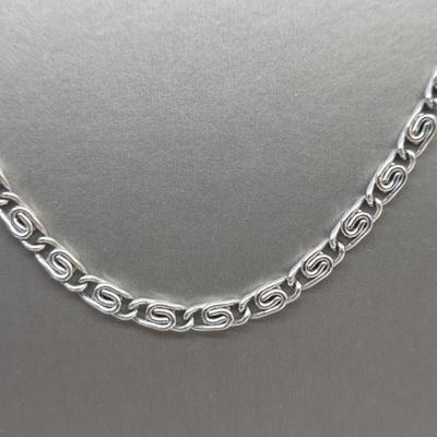 LOT 110J: Silver-Tone Graduated Strand Necklace, Woven Beaded Lariat, Two Glass Pendants, and More