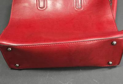 LOT 115: Vintage Michael Kors Handbag and Vintage Unsigned Red Bag