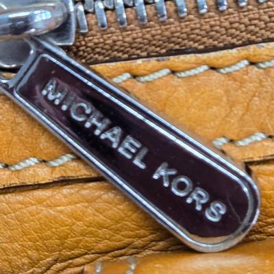 LOT 115: Vintage Michael Kors Handbag and Vintage Unsigned Red Bag