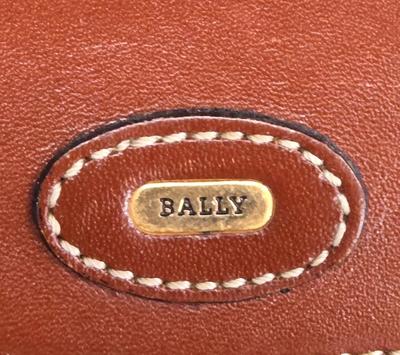 LOT 117: Vintage Bally Pebbled Handbag Made in ITALY and Vintage Small Green Purse