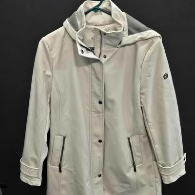 LOT 119: Michael Kors Rainboots, Michael Kors Rain Jacket and Calvin Klein Windbreaker Jacket