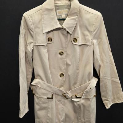 LOT 119: Michael Kors Rainboots, Michael Kors Rain Jacket and Calvin Klein Windbreaker Jacket