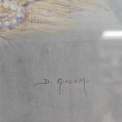 LOT 122: Two Framed Signed Flower Prints
