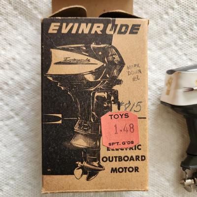 Evinrude electric outboard motor no. 44