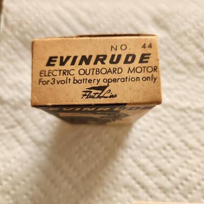 Evinrude electric outboard motor no. 44
