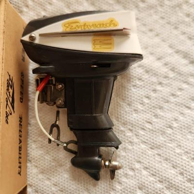 Evinrude electric outboard motor no. 44