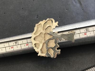 Unique. Non magnetic Tree Ring