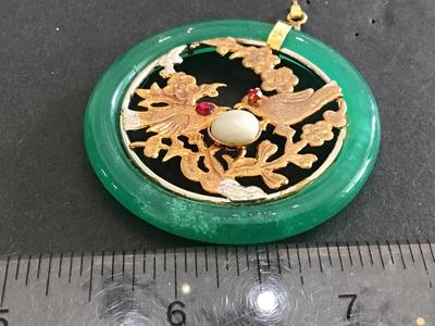 Large Chinese Pendant Stone Type