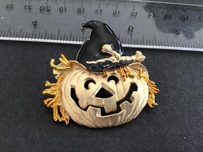 Holiday Fall Brooch Vintage