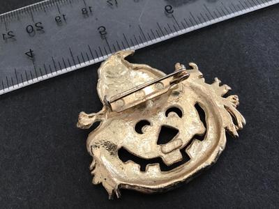 Holiday Fall Brooch Vintage