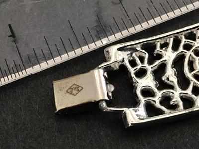 Sarah Coventry Silvertone Link Bracelet