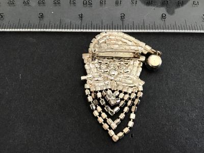 Rhinestone Vintage Brooch