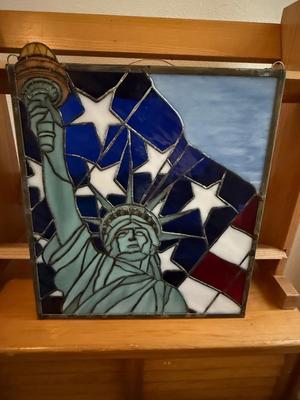 G1-Cabinet ans Stained Glass Piece