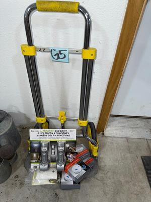G5-Dolly and lights, carbon monoxide detectors
