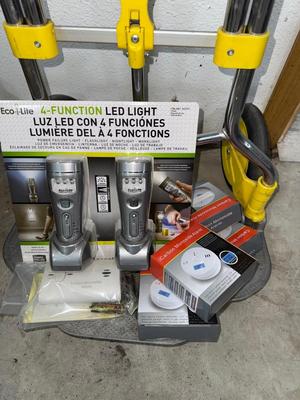 G5-Dolly and lights, carbon monoxide detectors