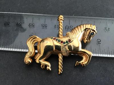 Krementz Vintage Carousel Horse