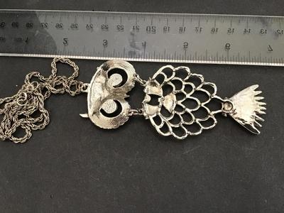 Large Owl Necklace