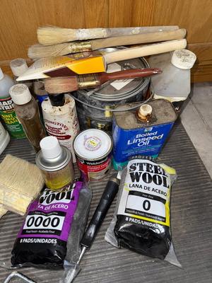 G20-steel wool and painting supplies