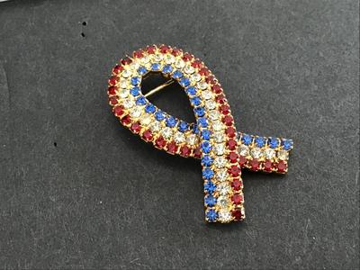 Rhinestone Ribbon