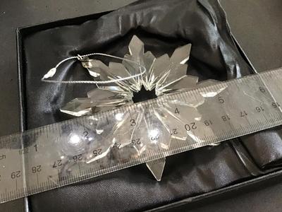 Large Crystal Oversized Snowflake Ornament