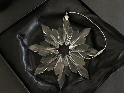 Large Crystal Oversized Snowflake Ornament