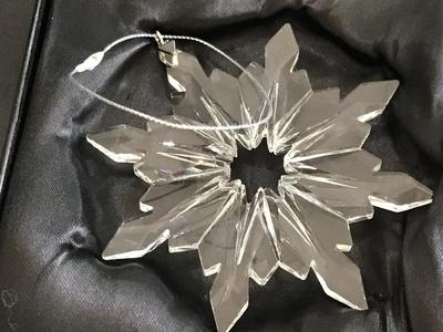 Large Crystal Oversized Snowflake Ornament