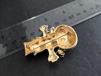 Bulb Snowman Christmas Brooch