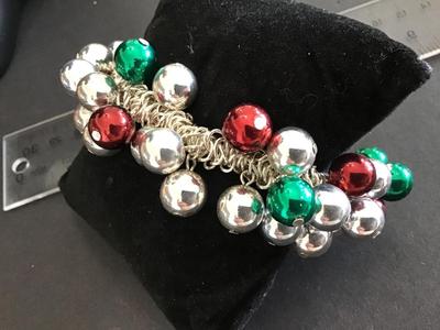 Metal Christmas Bracelet