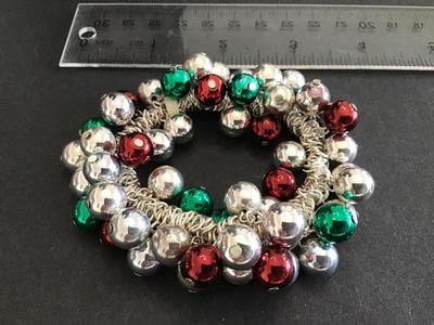 Metal Christmas Bracelet