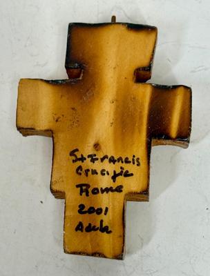 Vintage San Damiano Crucifix Wood