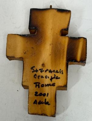 Vintage San Damiano Crucifix Wood