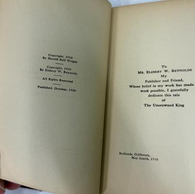Sale Photo Thumbnail #432: Cover and pages in good condition. Book is 115 years old.