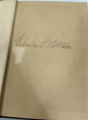 Sale Photo Thumbnail #431: Cover and pages in good condition. Book is 115 years old.