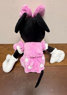 Sale Photo Thumbnail #529: Pink dress, shoes and bow. Sitting height approx. 16".