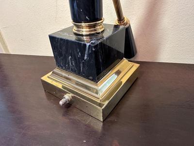 Vintage Brass Adjustable Desk/Piano Lamp