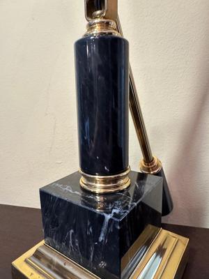 Vintage Brass Adjustable Desk/Piano Lamp
