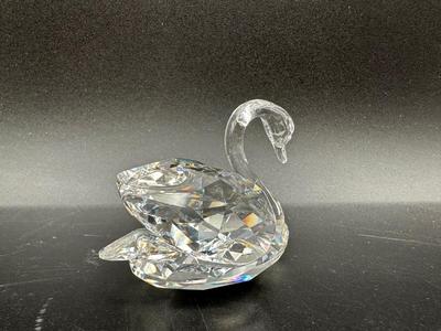 Swarovski Crystal Swan Figurine