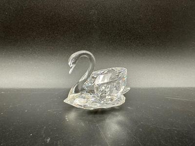 Swarovski Crystal Swan Figurine