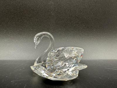 Swarovski Crystal Swan Figurine