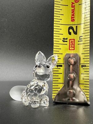 Swarovski Crystal Small Fox and Bird GFigurines