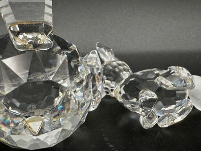 Swarovski Crystal Small Fox and Bird GFigurines