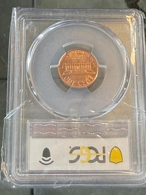 PCGS CERTIFIED 2000-D MS67 RED GRADED LINCOLN CENT AS PICTURED.