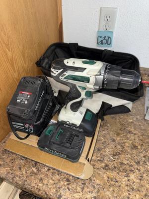 G30-cordless Drill plus extras