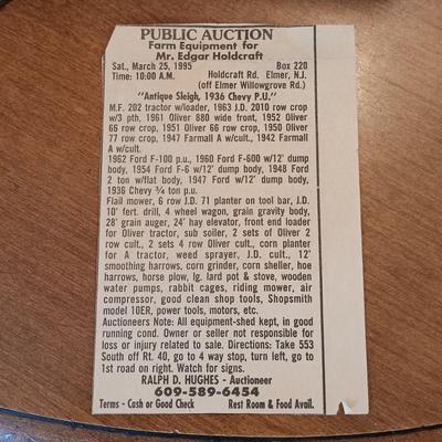 LOT 502: Antique Horse Drawn Cutter Sleigh