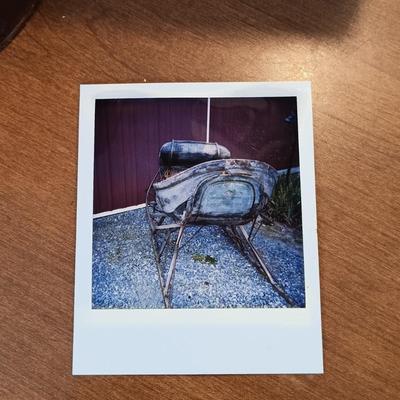 LOT 502: Antique Horse Drawn Cutter Sleigh