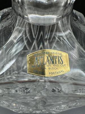 Atlantis Hand Blown and Cut Decanters